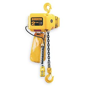Harrington #NER010L-220V 1 Ton X 10' Lift Electric Hoist