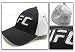 UFC Ultimate Fighting Championship Hat - Grey Cage Name Logo Flex Fit Cap