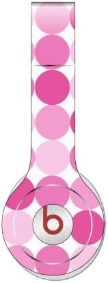 Pink Polka Dot Cute Style Decal Skin for Beats By Dre Solo HD Headphones