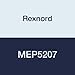 Rexnord MEP5207 Spherical Roller Pillow Block Bearing, 2-Bolt Pillow Block, Double Setscrew Locking Collars, Non-Expansion Type, Heavy Contact Seals, Cast Iron, 2-7/16" Shaft, 2-3/4" Base To Center, 7-27/32" Bolt Centers