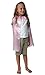 Kids Superhero Cape - Satin - Pastel Pink - 20