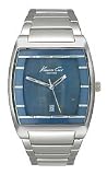 Kenneth Cole 3-Hand Steel Barrel Blue Dial Men's Watch #KC3895