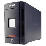 31aDVvC9B7L. SL160  Buffalo Technology DriveStation Duo Desktop External Hard Drive 2.0TB (2 x 1.0TB) USB 2.0 and FireWire Combo/SATA  HD W2.0TIU2/R1 (Black)