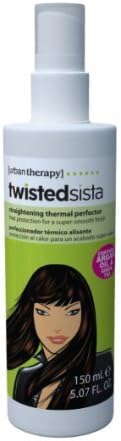Urban Therapy Twisted Sista Straightening Thermal Perfector Spray, 5.07 Ounce by Urban Therapy