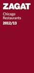 2012/13 Chicago Restaurants
