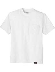 From Amazon.com. Click for details:
 Dickies Mens Big-Tall Short Sleeve Pocket Tee, White, 5XL Dickies Mens Big-Tall Short Sleeve Pocket Tee, White, 5XL