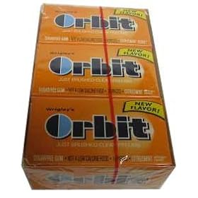 Orbit Citrus Mint Gum 12 Pack