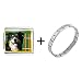 Gold Plated Travel Australian Shepherd Photo Italian Charm Bracelets
