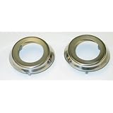 1963-1964 Corvette Window Crank Door Panel Spacers by Chevrolet