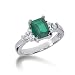 Read 2.1 Ct Diamond Emerald Ring Engagement Emerald Cut Prong Fashion 14k White Gold Details 2.1 Ct Diamond Emerald Ring Engagement Emerald Cut Prong Fashion 14k White Gold