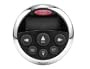 Clarion CMRC1-BSS Watertight Marine Remote Control with LCD Display (Black/Stainless Steel Bezel)
