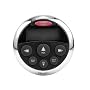 Clarion CMRC1-BSS Watertight Marine Remote Control with LCD Display (Black/Stainless Steel Bezel)