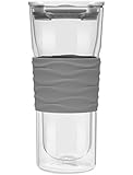 Ello Axis Double Wall BPA-Free Glass Tumbler