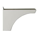 Buy Architectural Mailboxes Decorative Post Side Bracket Pearl Gray by Architectural Mailboxes