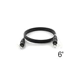6 FT Digital Audio Optical TOSLink Cable Optical