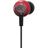 Audio Technica ATH-CKM50RD In Ear Headphones - Red