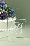 Review SHOPZEUS  / Etched Initial Cake Top