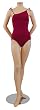 Extensions by Trienawear TR1118-C Adult Camisole Shoulder Tie Leotard Cotton Spandex