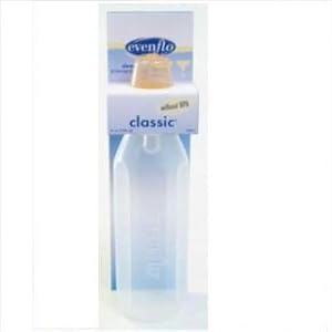 Evenflo Classic Clear Bottle without BPA, 8 Ounce