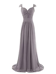 Chiffon Lace Sweetheart Bridesmaid Dress/Prom Dress 