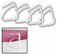 Table Cloth Clamps - Set of 4 - White