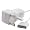 NEW iPOD APPLE WHITE MAINS CHARGER (Nano 4th & 5th Generation with Camera 8GB 16GB, iPod Touch 3rd Generation 8GB 32GB 64GB , New iPod Classic 160GB 7th Generation , Apple iPhone 3G & 3GS, FCC, RoHS certified)