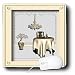 Beverly Turner Design - Room with Table and Chair Pale Yellow and Gold - Mouse Pads