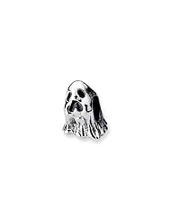Sterling Silver Ghost Charm for 3mm Charm Bracelets