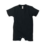 United Athle(ユナイテッドアスレ) | 5145 ベイビー ロンパース 5.0oz ブラック 80cm