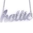 Clear Scrip Hottie Necklace