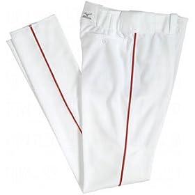 Mizuno Youth Full Length Select Piped Baseball Pant Mizuno Youth Full Length Select Piped Baseball Pant