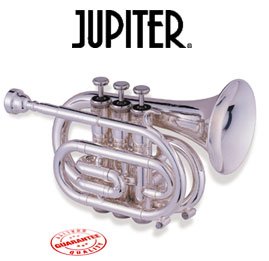 Jupiter Silver Bb Pocket Trumpet 516S