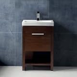 IMAGE OF Vigo Industries VG09027118 Inch Adonia Single Bathroom Vanity, Wenge