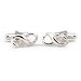 Infinity Cufflinks in Sterling Silver by Cuff-Daddy