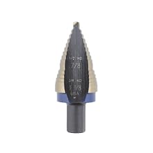 Irwin Industrial Tools 10239CB Unibit 2-Steps Cobalt Step Drill Bit for 1/2-Inch and 3/4-Inch KO