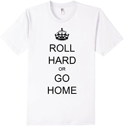 Arte Suave BJJ: Roll Hard Or Go Home Brazilian Jiu-Jitsu - Male Large - White