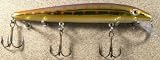 JLVLures JLV Shallow Suspending Minnow Purple Gold : Husky Stickbait Lures Saltwater Freshwater Jerk Bass Smallmouth Steelhead Pike Muskie Salmon Trout Snook Striper Perch Whiper Snook Speckled Trevally, Mid- Depth Trolling Casting Hook Treble