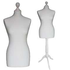 Schneiderpuppe Schneiderb�ste Schaufensterpuppe B�ste weiblich GR. 34 / 36 creme / creme