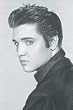 Elvis Presley (Portrait, B&W) Music Poster Print - 24x36