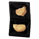 Duck Foie Gras Grade "A" - 2 slices - raw frozen - 3.5-5.4 oz/100-150 gr, France, Gramat.