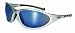 Global Vision Tracer Safety Glasses w/Aluminum Frame & Blue Mirrored Lenses