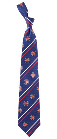 Chicago Cubs Cambridge Woven Silk Necktie
