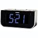 NEW JENSEN JCR-290 INTERACTIVE AM/FM TALKING DUAL ALARM CLOCK RADIO BLUE LCD DISPLAY 120V AC/60 HZ