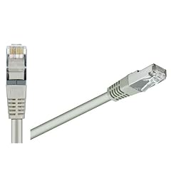 Netzwerkkabel 20m Cat6 doppelt geschirmt SF/UTP - Patchkabel f�r DSL Ethernet Lan Netzwerk Konsole PS3 Wii - Cat.6 RJ45 AWG 27/7 SFTP grau - halogenfrei LSOH
