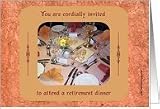 Retirement Dinner Invitation Card