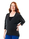 IMAGE OF A Pea in the Pod: 3/4 Sleeve V-neck Dolman Sleeve Maternity Top