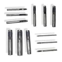 Heavy-Duty 12-Piece Hollow Punch Set - Metal, Wood, Leather, Plastic