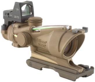 Acog 4 X 32 Scope Dark Earth Brown Dual Illiminated Crosshair.223 Ballistic Reticle