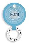 Faith Infinity Circle Pendant
