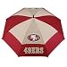 San Francisco 49ers Auto-Open Umbrella